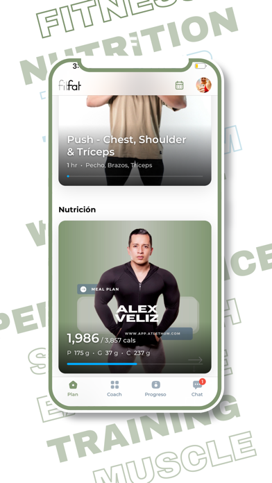 fit y fat training Screenshot