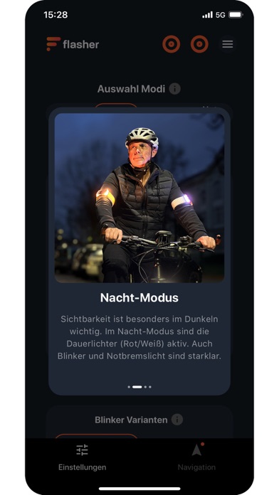 Flasher App Screenshot