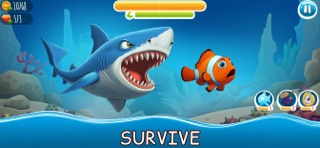 Hungry Ocean: Eat Fish & Grow iPhone screenshot