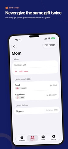 Gift Stash: Gift Tracker screenshot 4