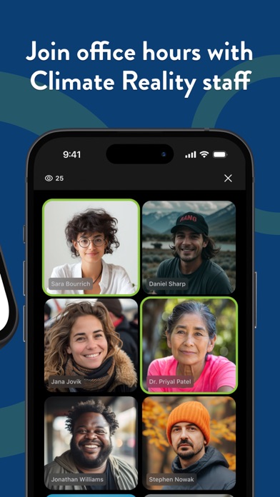 Climate Reality Hub iPhone screenshot 3 - Social Networking app