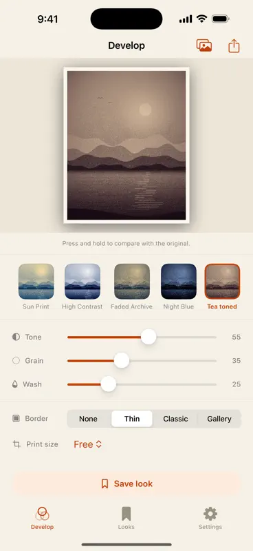 Cyanotype: Blueprint Photo Lab screenshot 6 of 7
