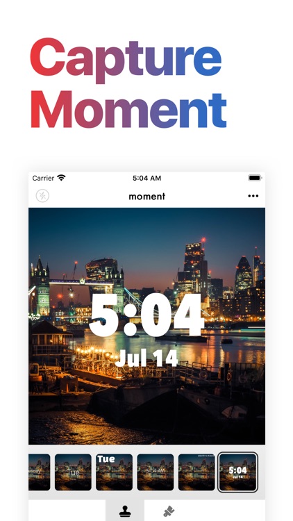 moment - Timestamp Camera