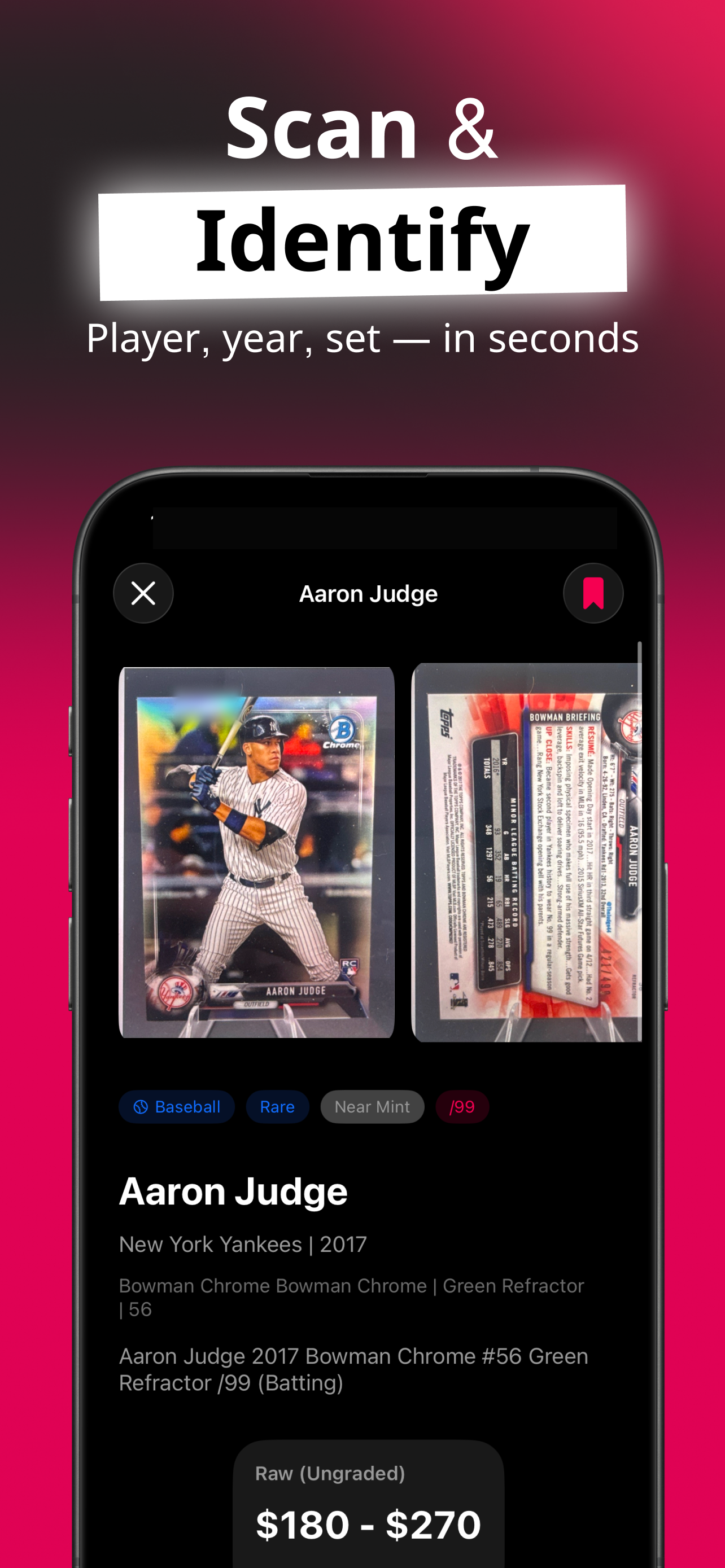 Sports Card Scanner: ScoutCard screenshot 4