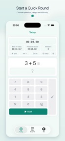 Speed calculation screenshot