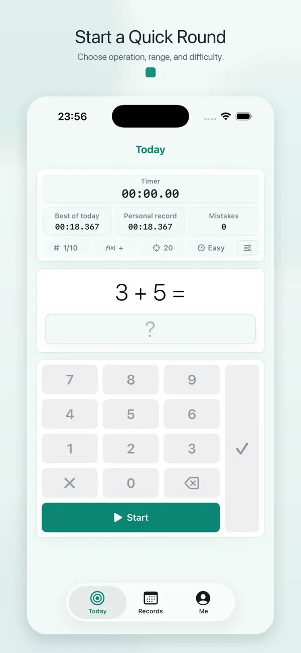 Screenshot #1 pour Speed calculation