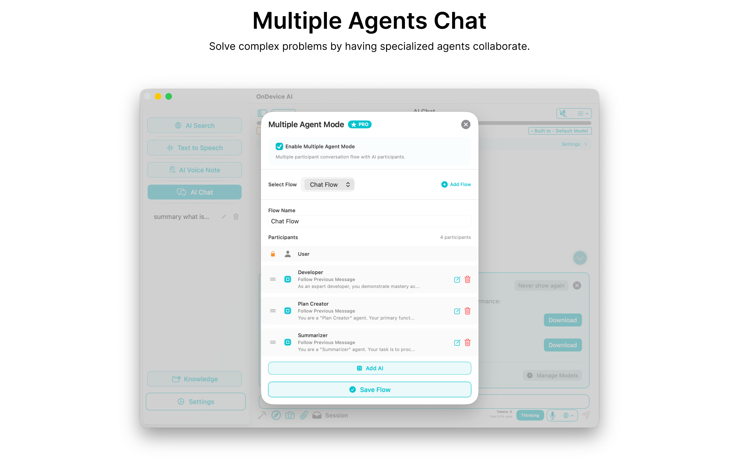 On-Device AI: Private Agent
