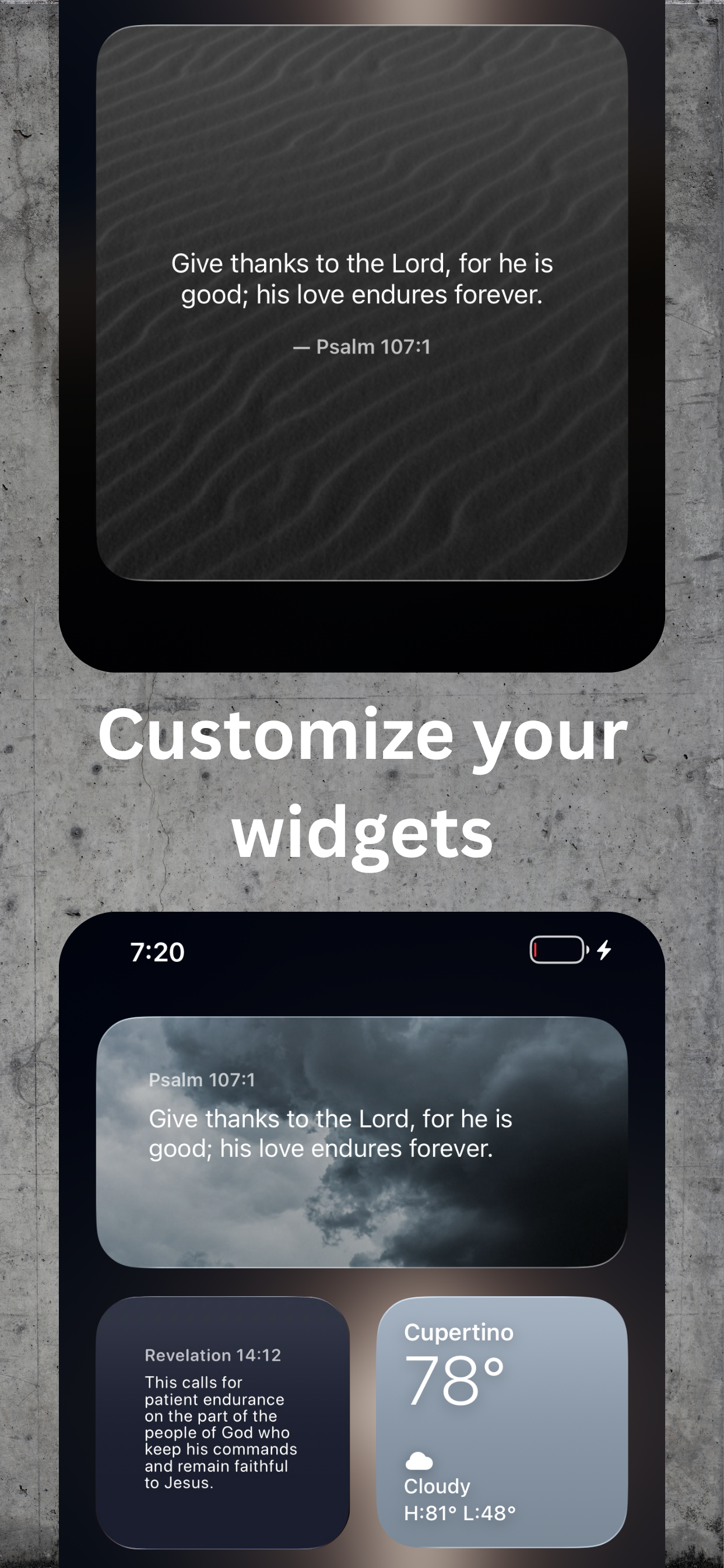 Faith Widget screenshot 5
