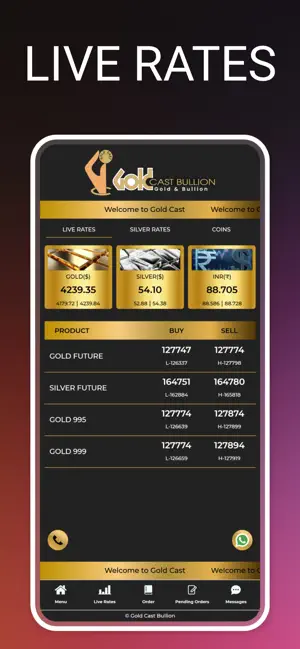Gold Cast screenshot 1