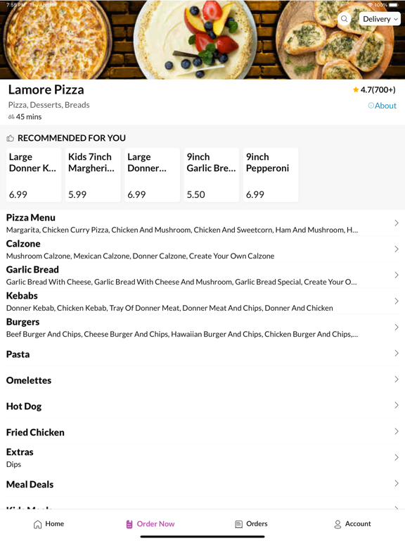 Screenshot #6 pour Lamore Pizza