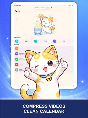 Cleaner Kiki: Storage Cleanup iPad screenshot