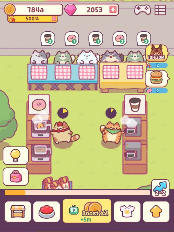 Cat Snack Bar: Food Games screenshot 10