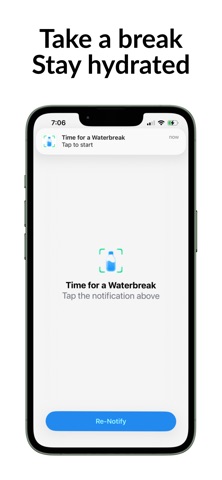 Waterbreak: Tracker & Reminder Screenshot 1 of 4