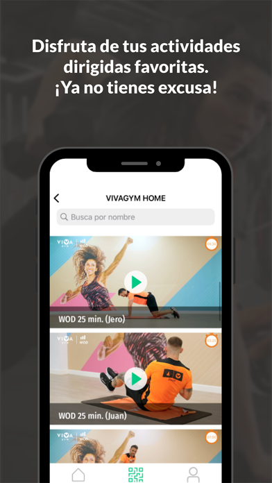VivaGym MyApp Screenshot