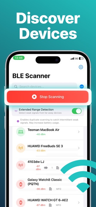 Bluetooth Scanner - Scan BLE Screenshot 2 of 5
