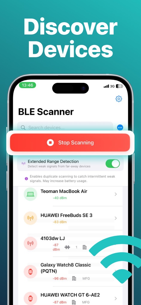 Bluetooth Scanner - Scan BLE - Developer Tools App | MWM