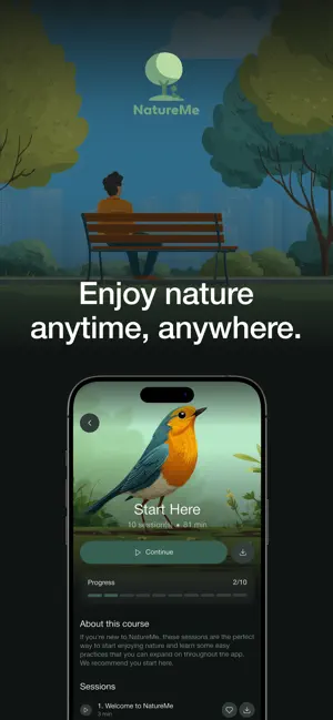NatureMe: Nature Meditation screenshot 1