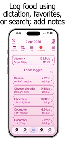 Vitamin K Counter & Tracker Screenshot 3 of 10
