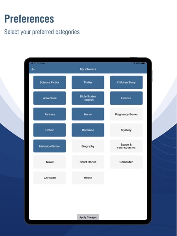 Minbuk - Unlimited Books Zone iPad screenshot