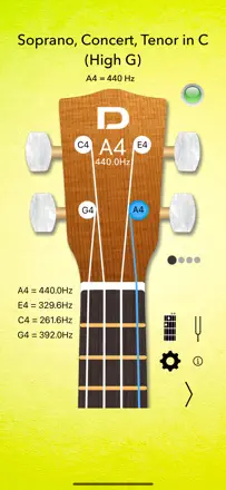 Ukulele Tuner & Chords: Screenshot 1 von 7