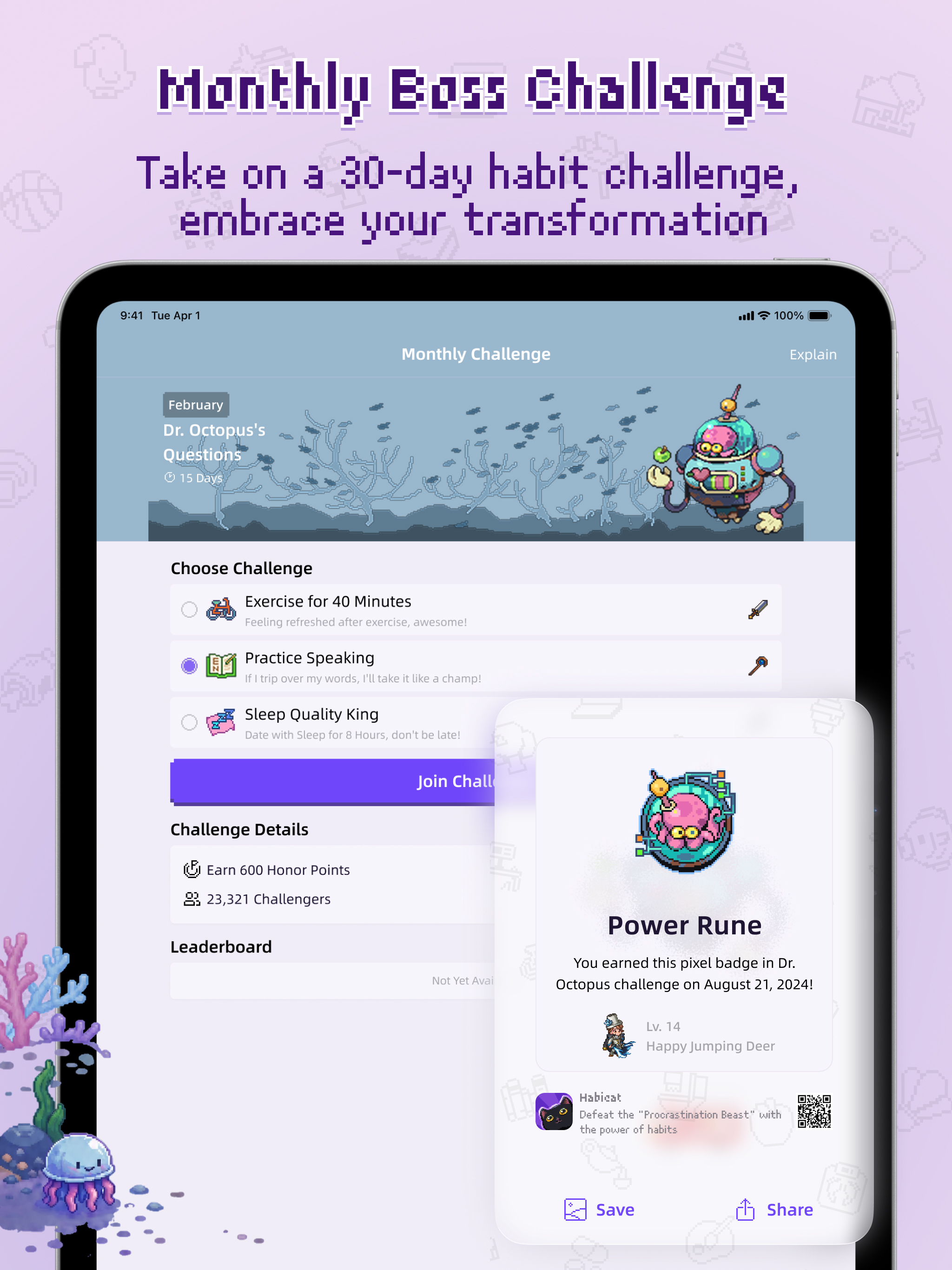 Habicat - RPG Habit Tracker