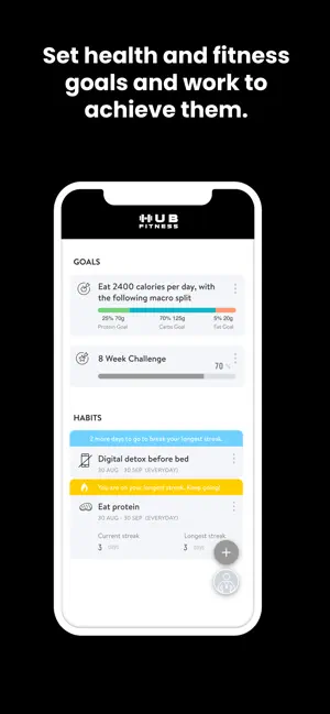 Hub Fitness App screenshot 4