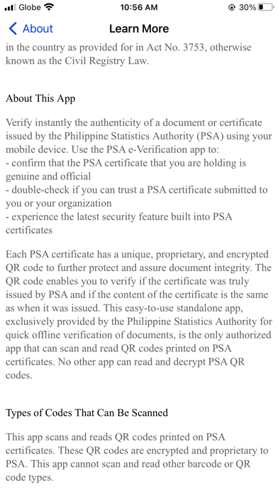 Screenshot #3 pour PSA e-Verification