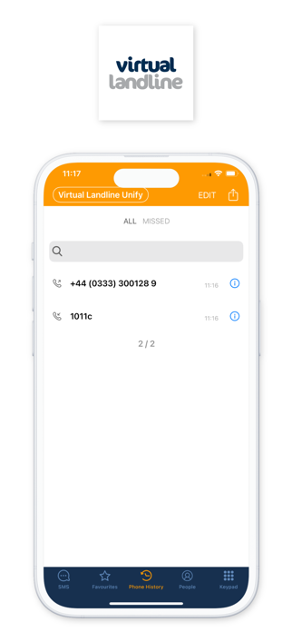 Virtual Landline Unify Screenshot 4 of 5