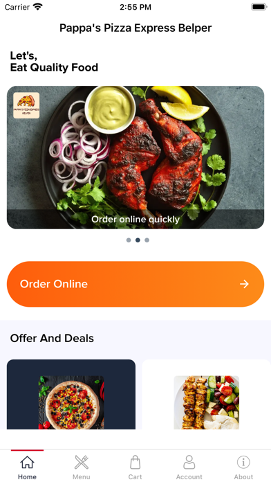 Pappa's Pizza Express Belper screenshot