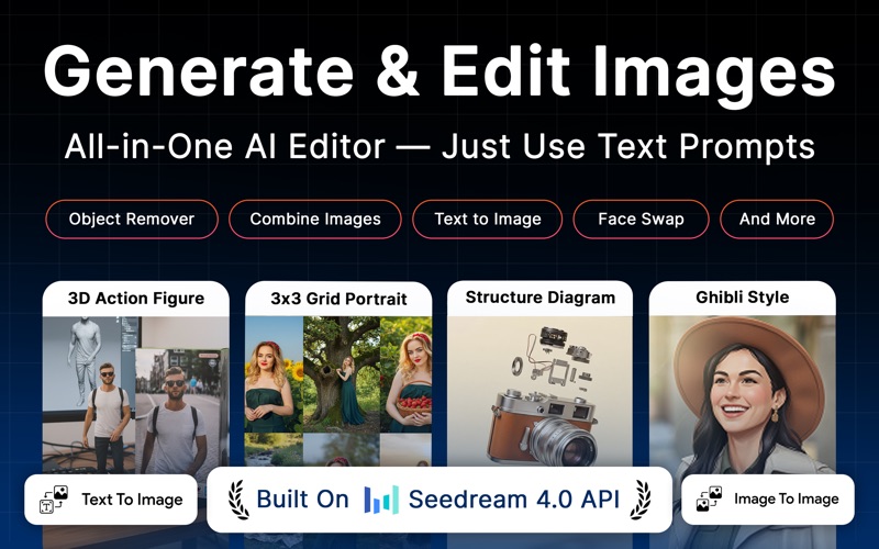 Photo Editor for Seedream screenshot