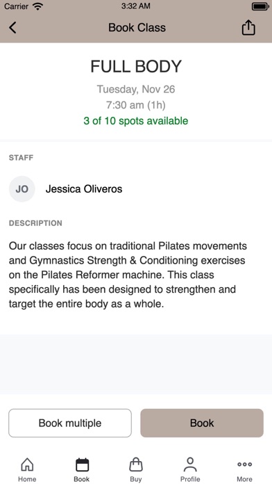 GLAMBOD PILATES Screenshot
