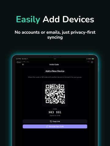 Cross Paste: Clipboard Sync iPad screenshot