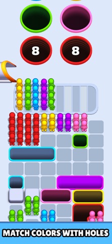 Color Hole Drop iPhone screenshot