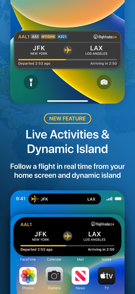 Flightradar24 | Flight Tracker - Actividades en Vivo iOS