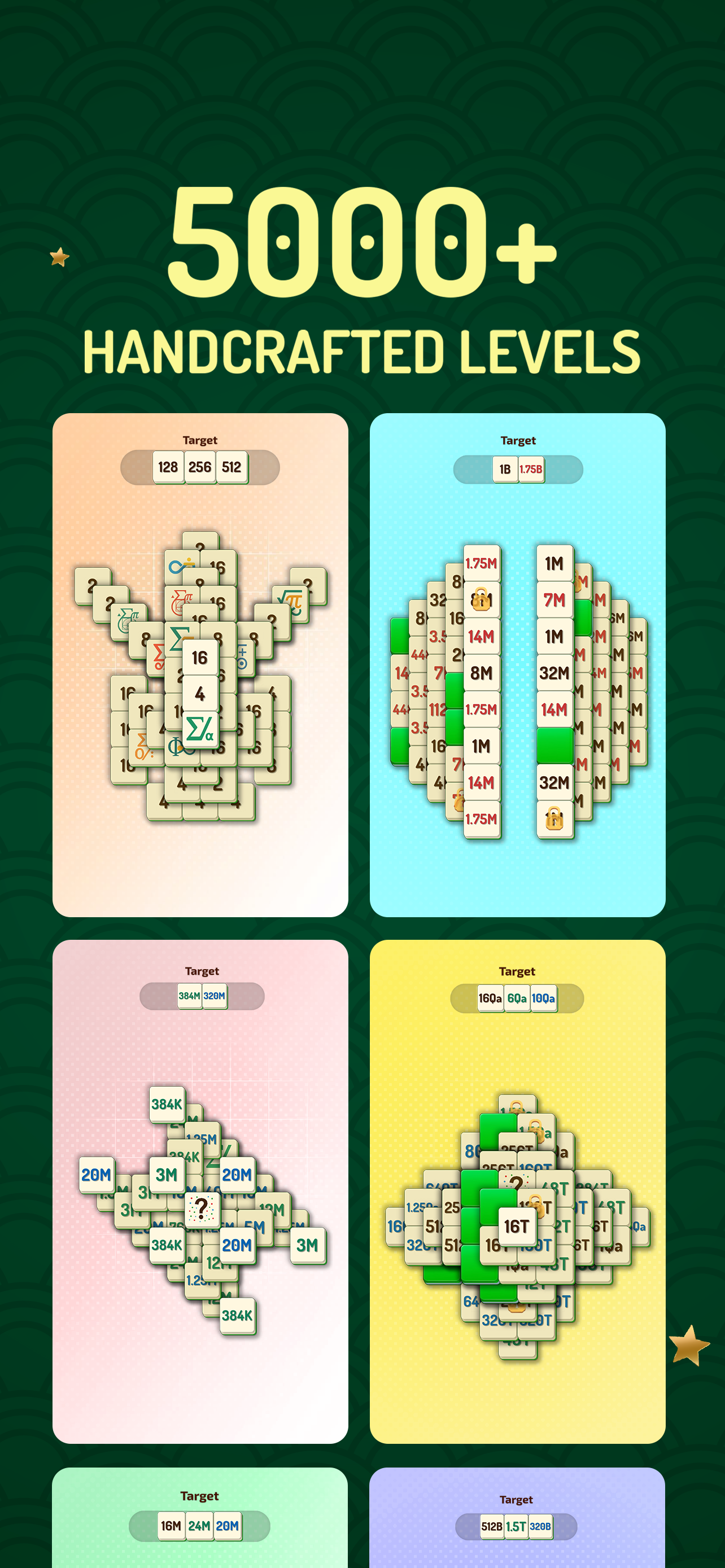 Numjong: 2048 Mahjong Puzzle screenshot 7