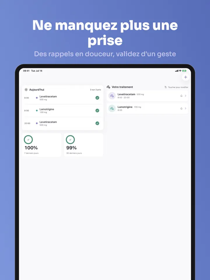 Seizly sur iPad : capture d’écran 4 sur 7