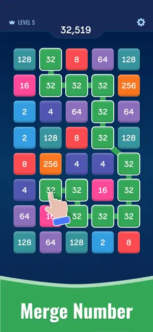 Merge - 2248 Number Puzzle screenshot 2