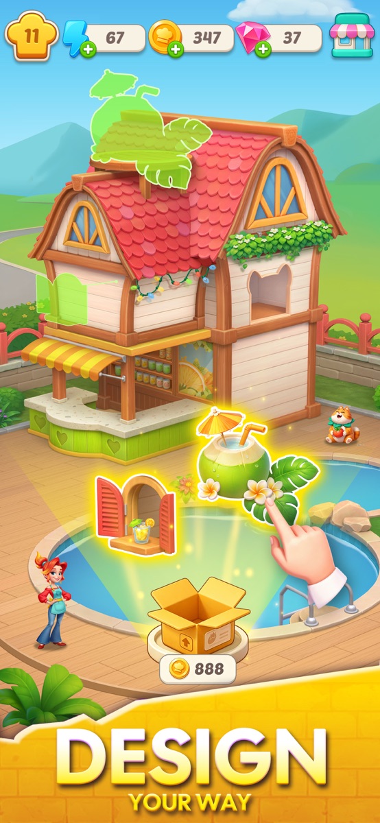 Yumtopia: Merge & Cook official gameplay screenshot 6