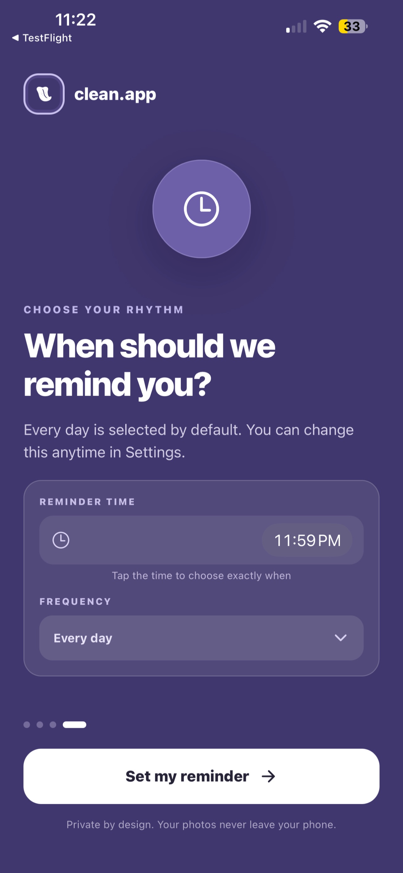 Screenshot 1 of clean.app: Camera Roll Cleaner