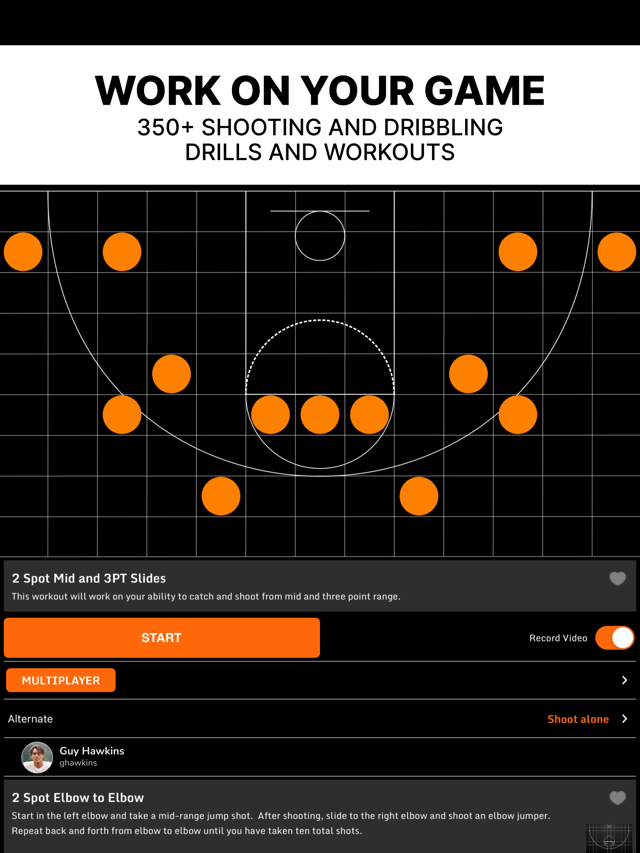 Swish Hoop Player: Basketball
