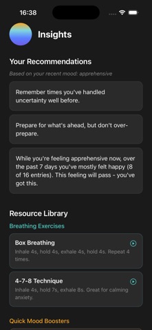 Daily Mood Log Screenshot 5 of 8