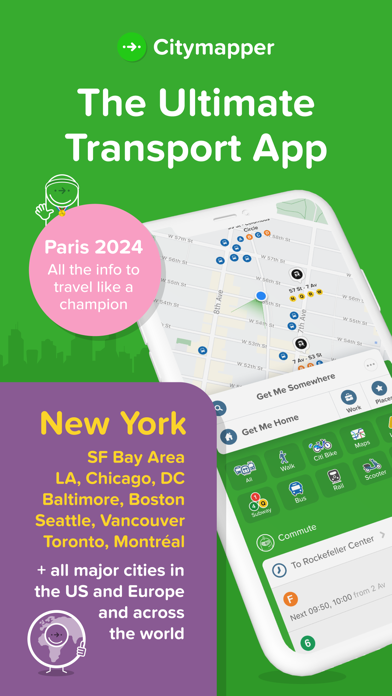 Citymapper: All Live Transit Screenshot