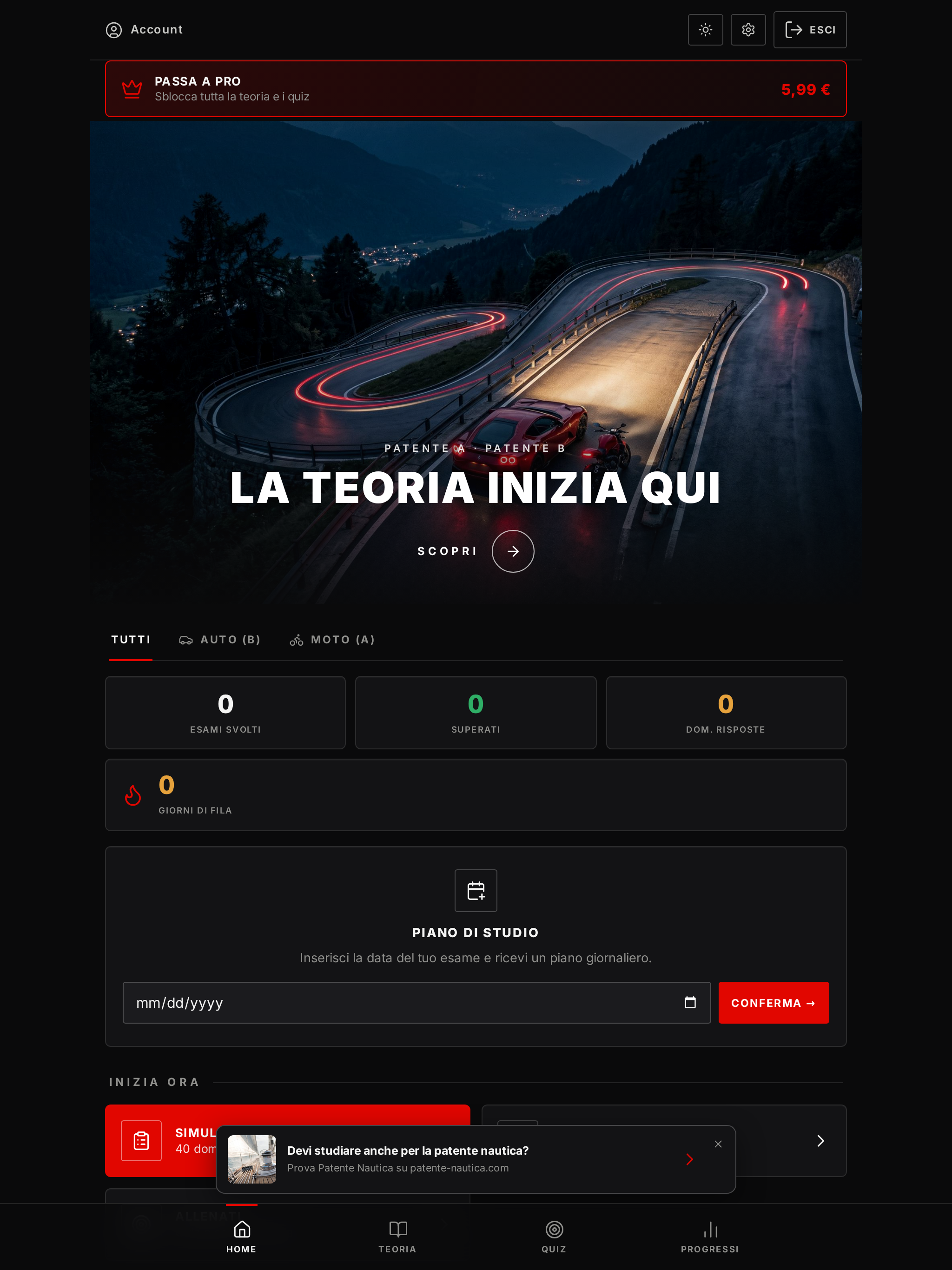 Patente Guida screenshot 6