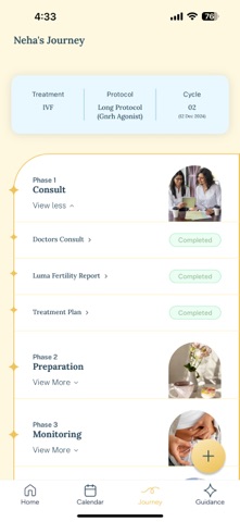 Luma Fertility screenshot