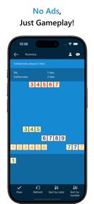Rumminy - ad free online Rummy screenshot
