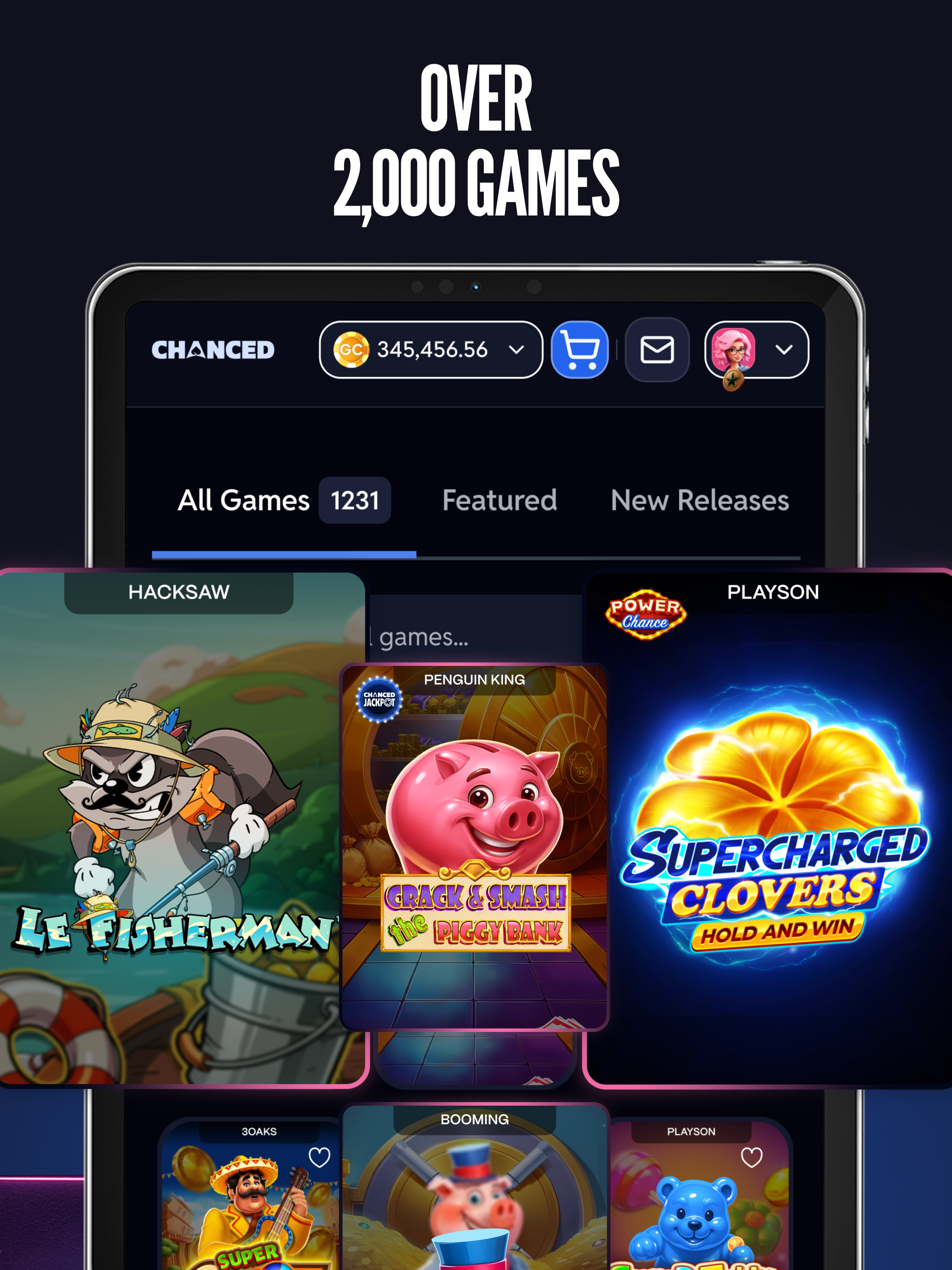 Chanced Casino screenshot 8