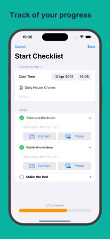 LoopTick: Repeat Checklist SOP Screenshot 3 of 5