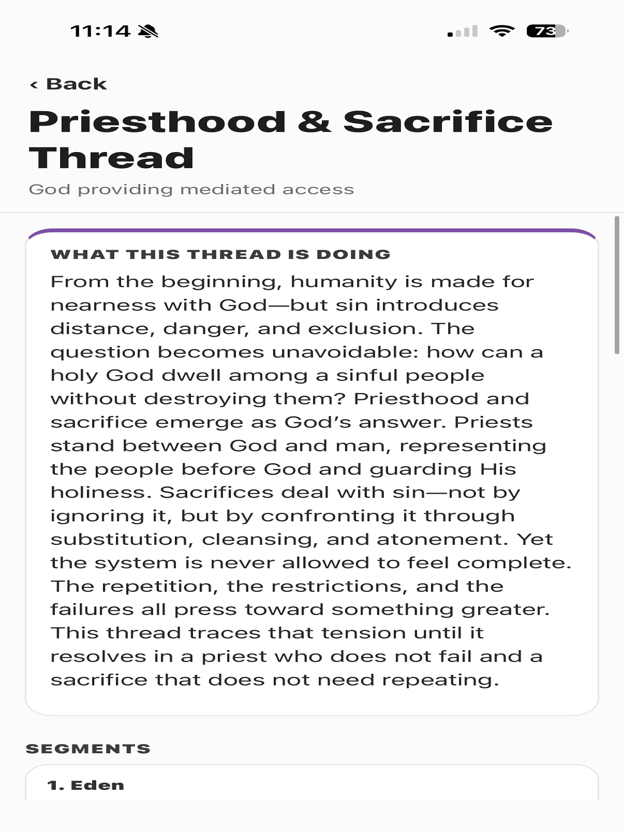 Bible Threads screenshot 10
