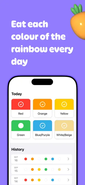 Rainbow Diet - Eat the Rainbow screenshot 1