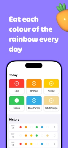 Rainbow Diet - Eat the Rainbow screenshot